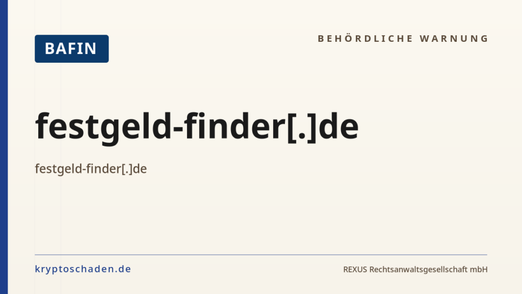 festgeld-finder[.]de – BaFin-Hinweis