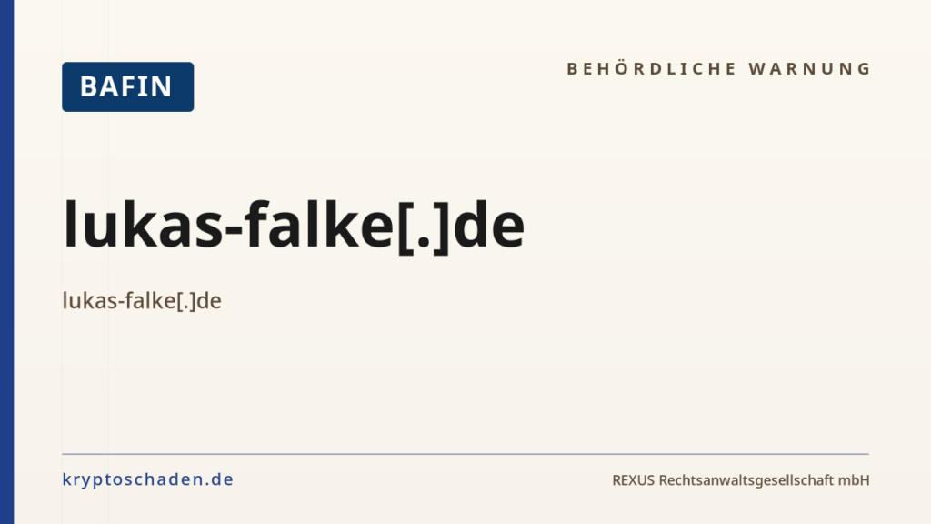 lukas-falke[.]de – BaFin-Hinweis