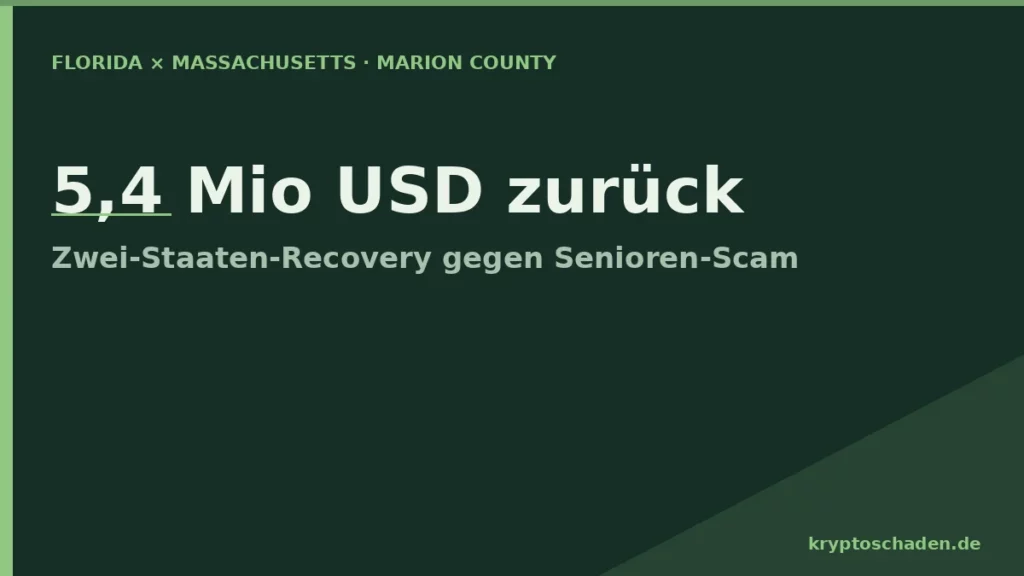 Krypto Recovery Senioren Marion County