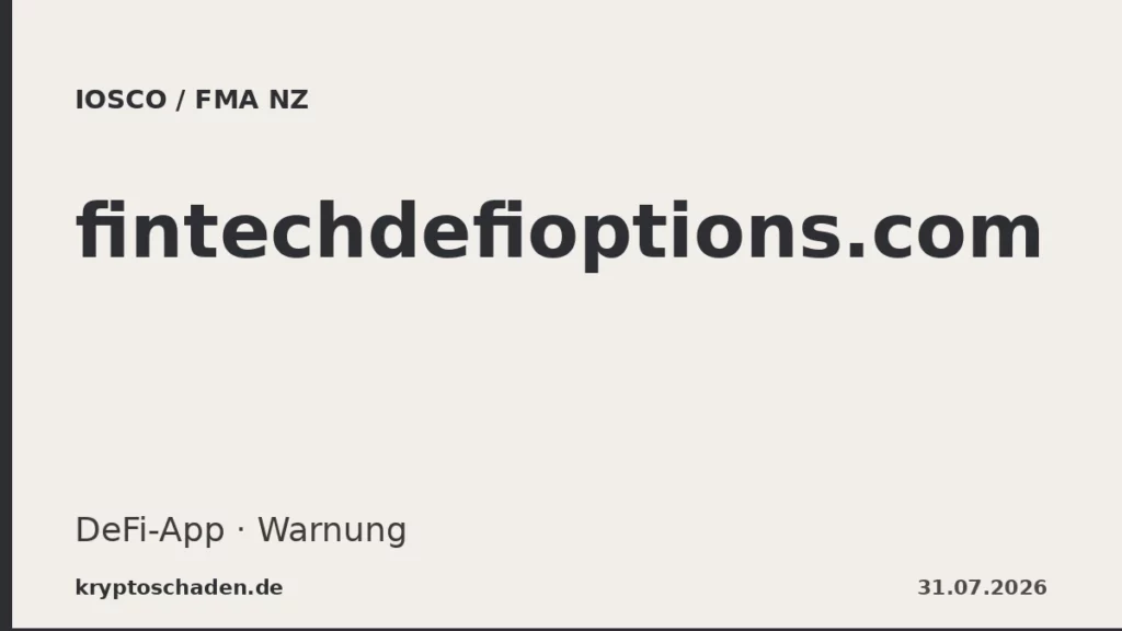 fintechdefioptions.com FMA-NZ Warnung DeFi Options