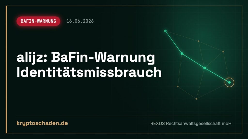alijz und alijzspro: BaFin meldet Fake-Identität – Geld weg?