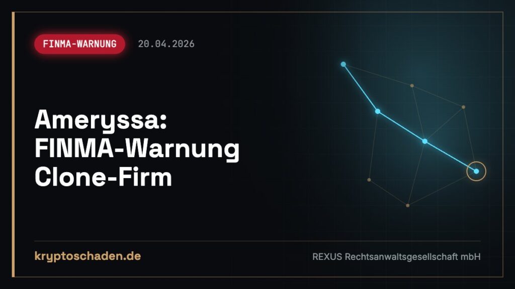 ameryssa.com: FINMA meldet Fake-Klon – Genf geglaubt?