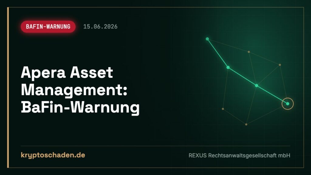 Angebot unter dem Namen Apera? BaFin-Warnung erklärt