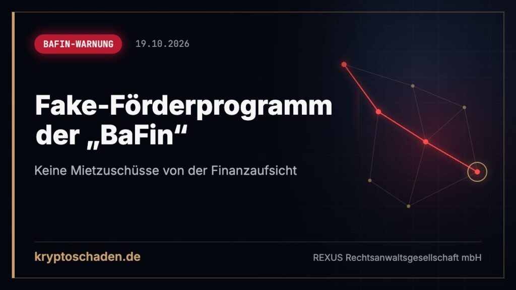 Fake-Mietförderung: BaFin warnt – Bankdaten schon geschickt?