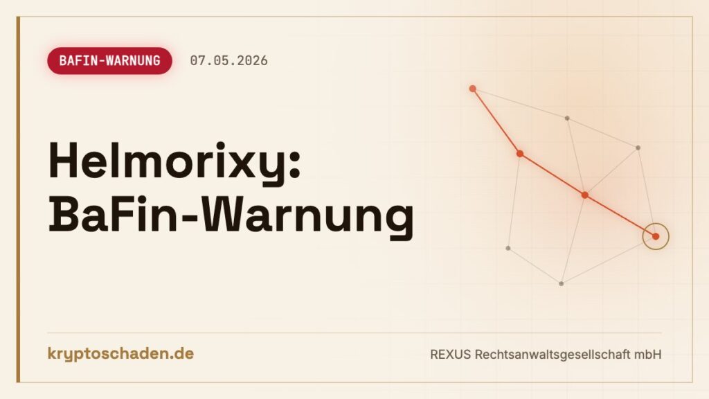 Helmorixy: BaFin nennt es Betrugskonstrukt – schon gezahlt?