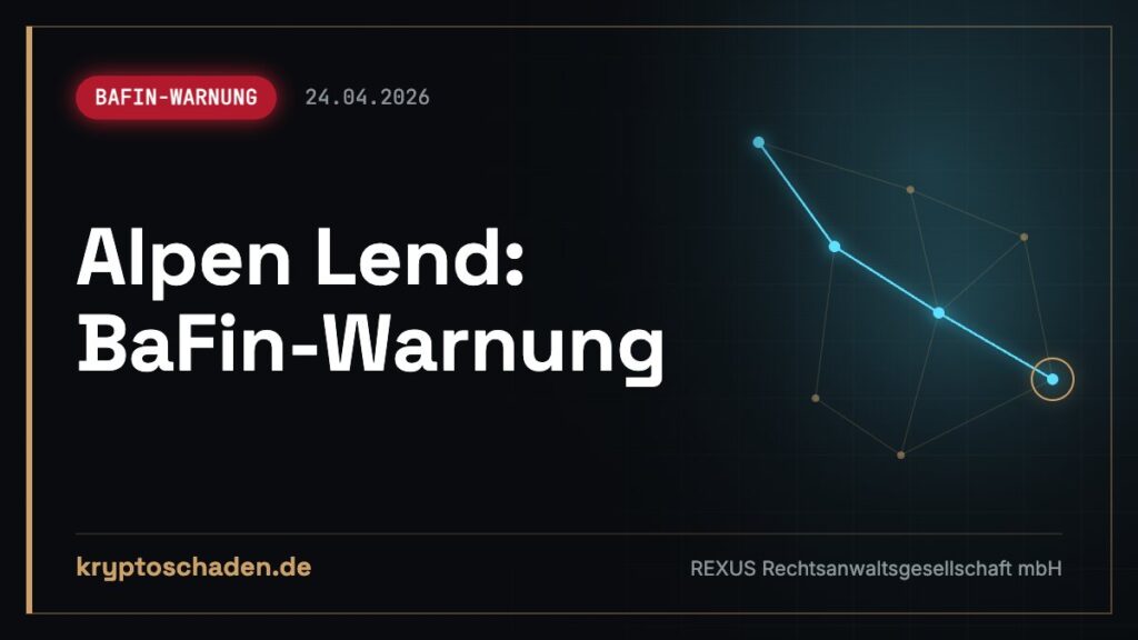 Alpen Lend: Fake-Aufsicht laut BaFin – Kreditgebühr bezahlt?