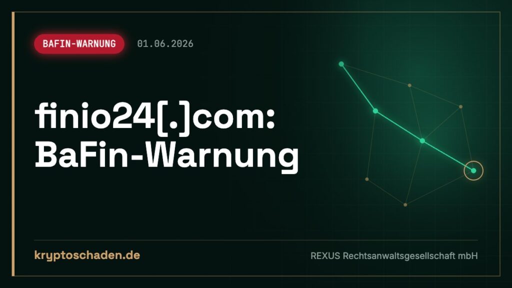 finio24.com zahlt nicht aus? BaFin- und FINMA-Warnung