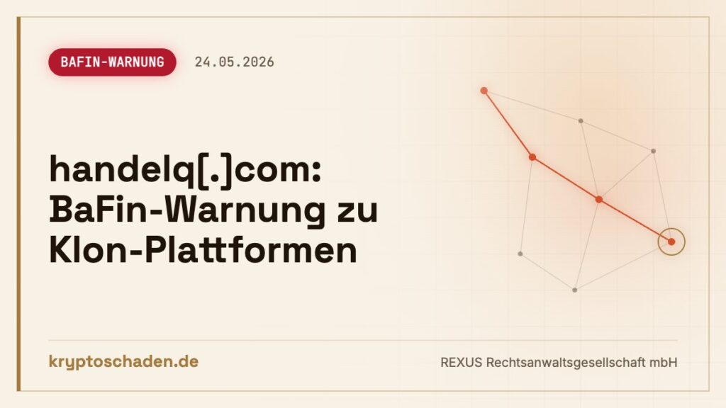 handelq.com und bulltrading24.com: Krypto-Geld zurückholen