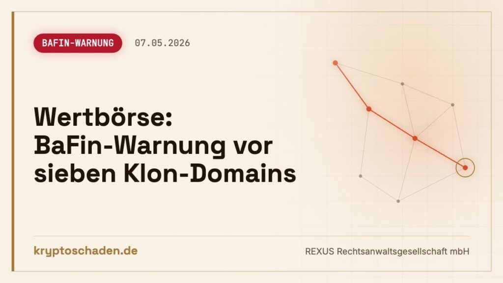Wertbörse & Co.: Sieben baugleiche Seiten – was tun?