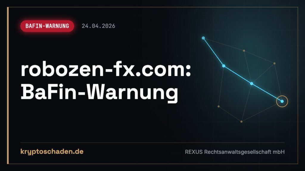 robozen-fx.com auf BaFin-Warnliste – Erfahrungen und Rechte