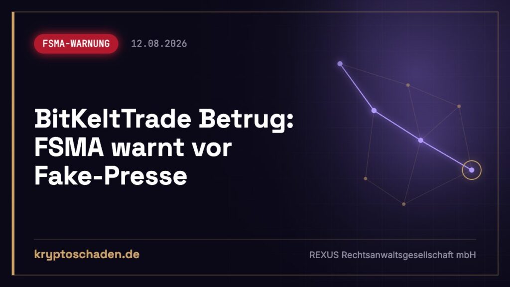 BitKeltTrade: Fake-Presseartikel laut FSMA – angeklickt?