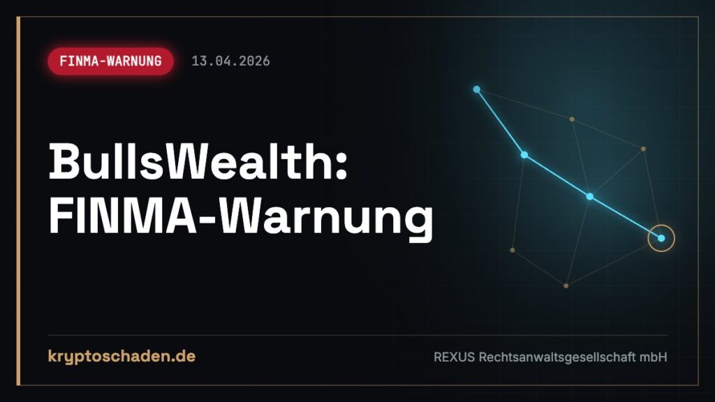 BullsWealth ohne Bewilligung: Eingezahltes zurückfordern