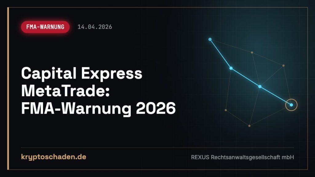 Capital Express MetaTrade: FMA-Warnung, Auszahlung offen?