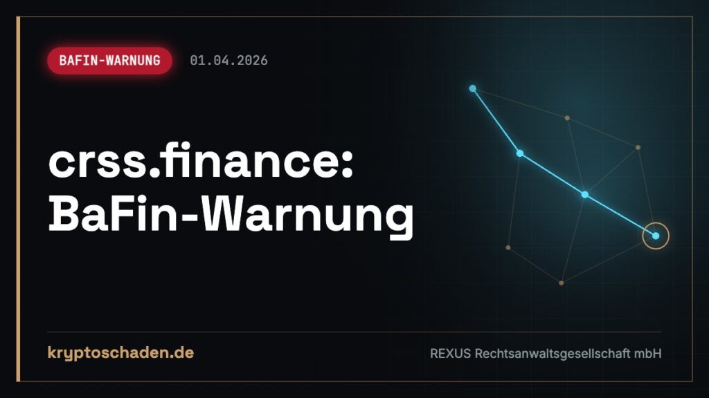 crss.finance: Fake-Identität laut BaFin – nichts ausgezahlt?