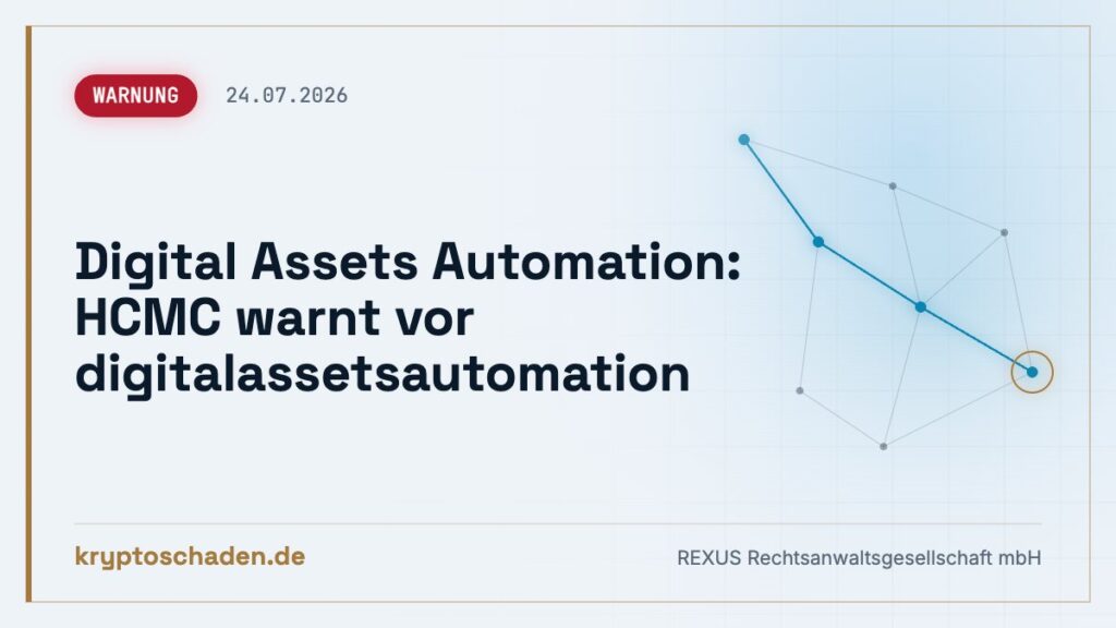 Digital Assets Automation: Wer hat Ihr Krypto-Geld?