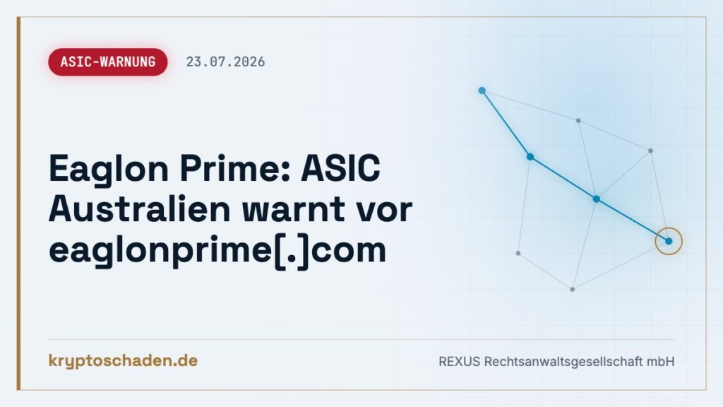 Eaglon Prime: Belege gesichert? Ihre nächsten Schritte