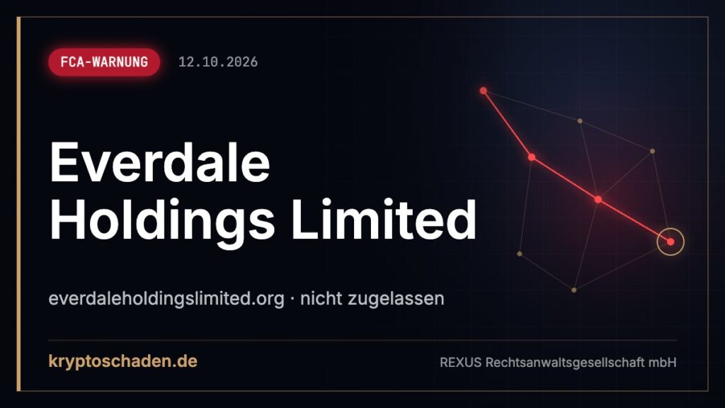 Everdale Holdings: Hilfe-Nachricht erhalten? Erst prüfen