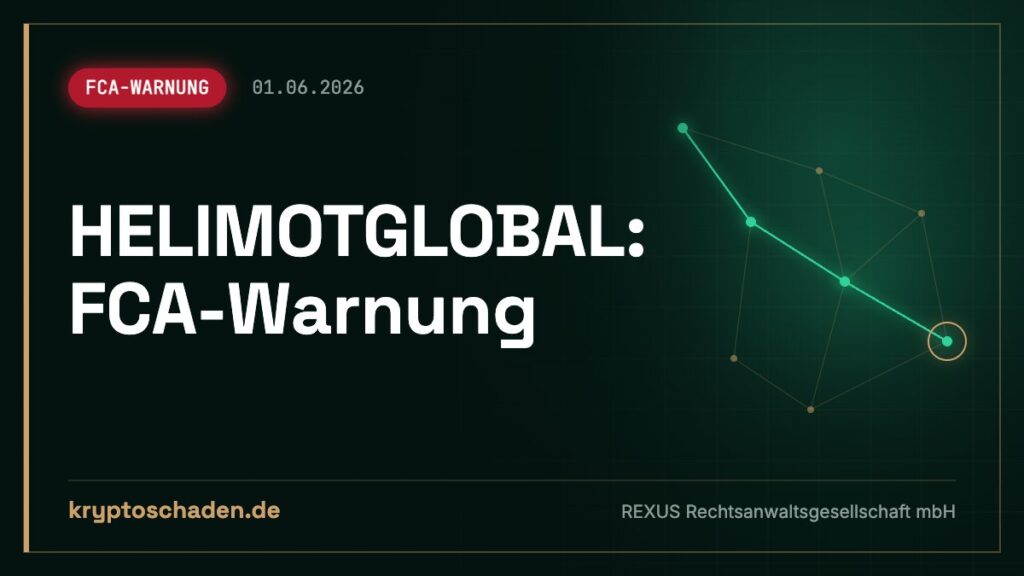 HELIMOTGLOBAL: Rückbuchung verweigert? FCA-Warnung