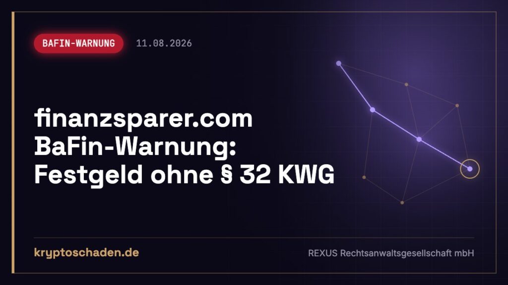 finanzsparer.com: Festgeld ohne Erlaubnis – was nun?