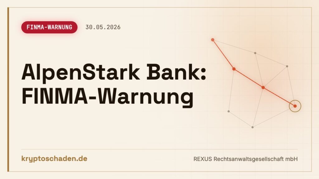 AlpenStark Bank ohne Bewilligung – Konto eröffnet?