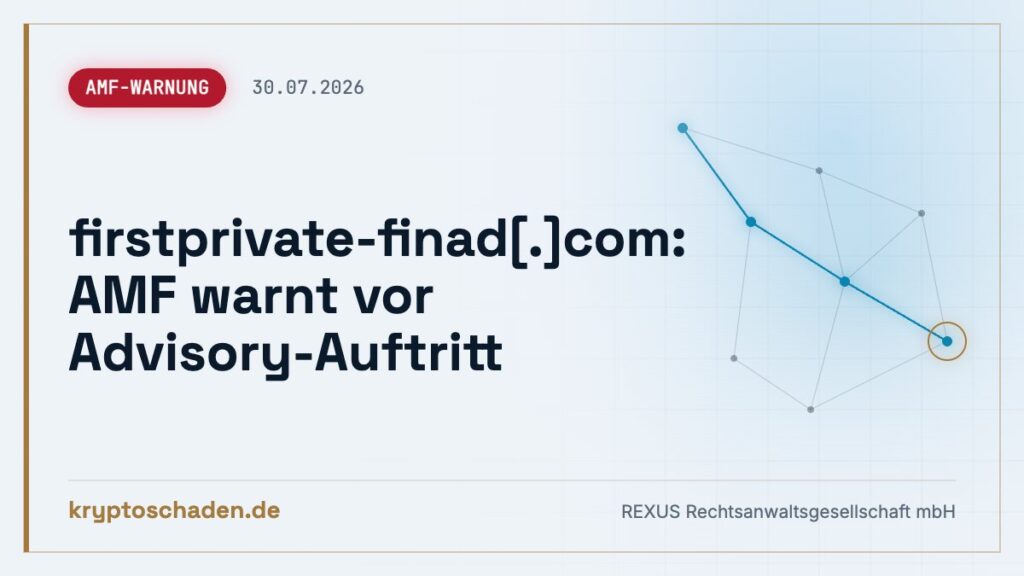 firstprivate-finad.com: Beratung ohne Zulassung – Ihr Geld?