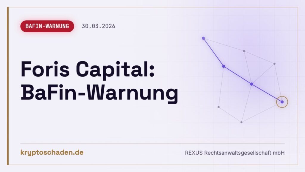 Foris Capital ohne Erlaubnis: Auszahlung und Rückholung