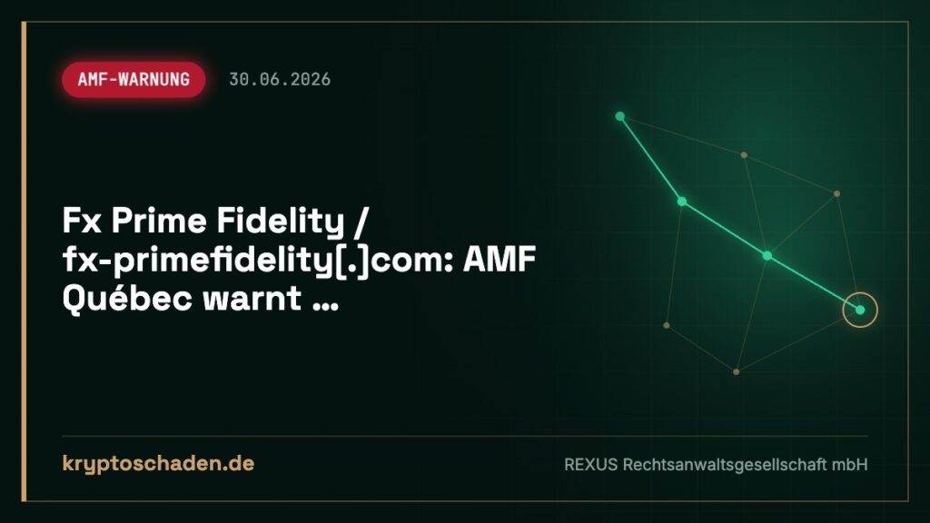 fx-primefidelity.com: Forex eingezahlt? Was die AMF meldet