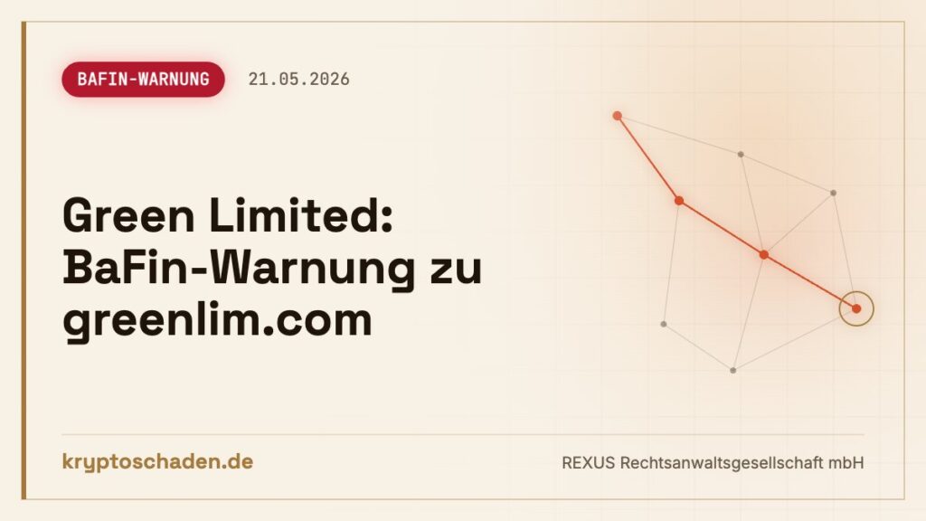 Green Limited: BaFin entlarvt Fake-Aufsicht – Kapital weg?
