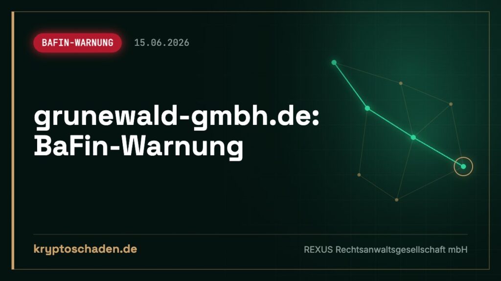 grunewald-gmbh.de: BaFin meldet Fake-Identität – Tagesgeld?