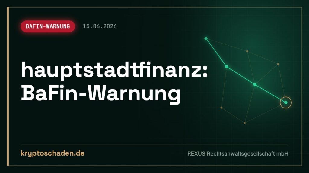 hauptstadtfinanz.com auf BaFin-Warnliste – was Anleger tun