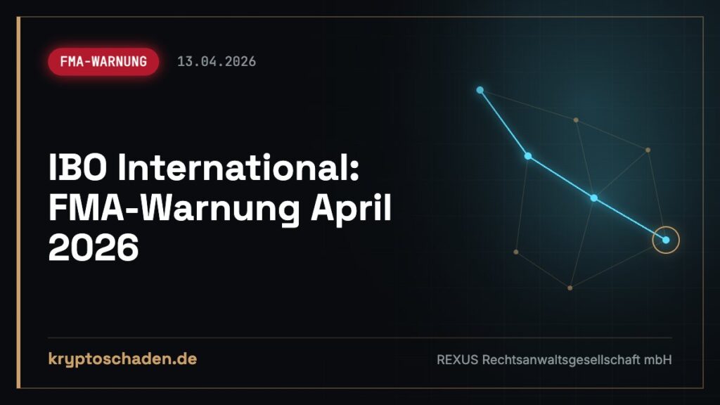 IBO International: Weitere Gebühren für Auszahlung verlangt?