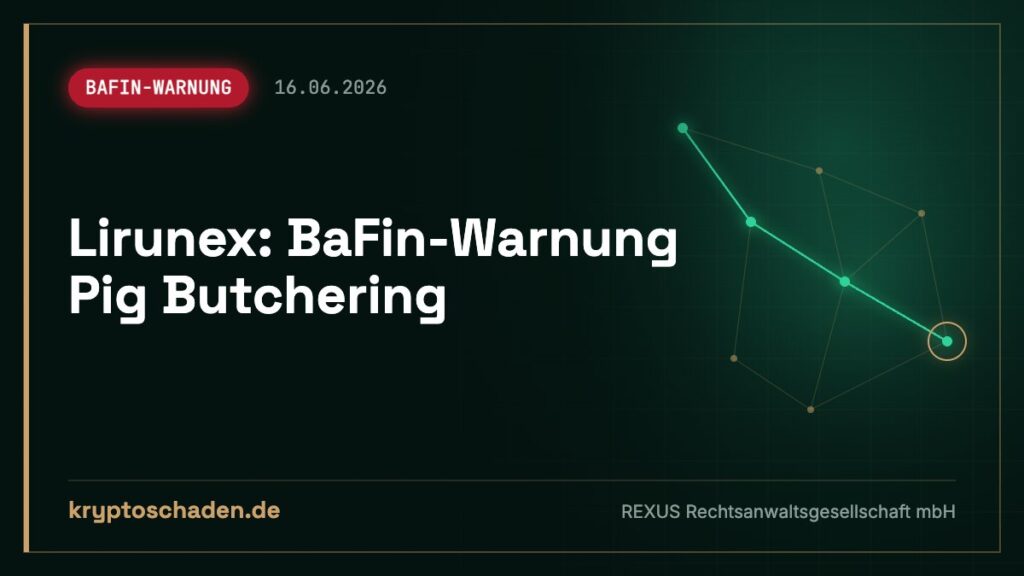 Lirunex ohne MiCAR-Zulassung: Krypto zurückholen?