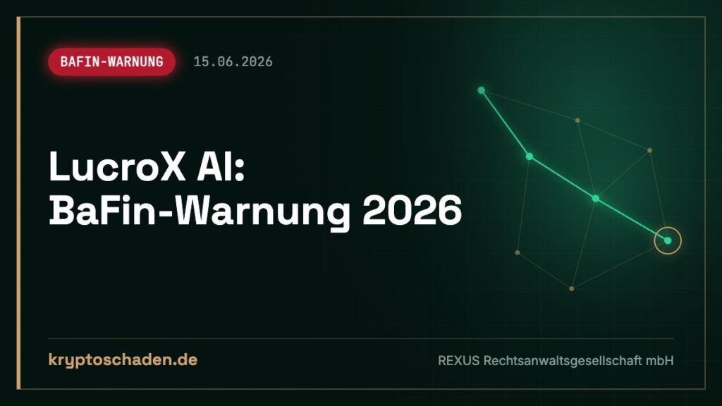 LucroX AI: Vor jeder weiteren Zahlung – BaFin warnt