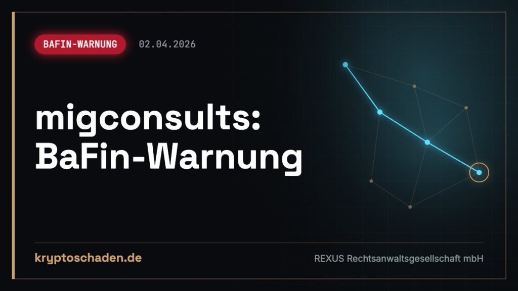 migconsults auf BaFin-Warnliste: So holen Sie Geld zurück