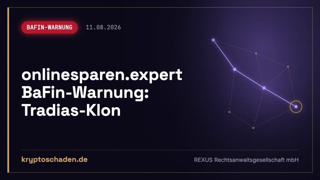 onlinesparen.expert & Co.: Fake-Klon laut BaFin – Ihre Spur