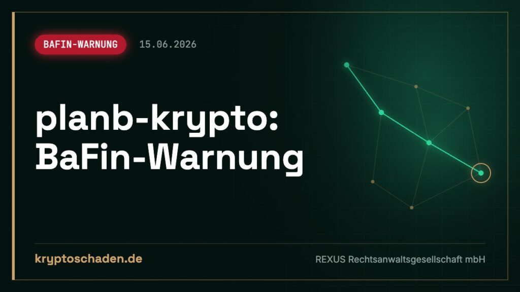 planb-krypto.com: Fake-Auftritt laut BaFin – Bitcoin weg?