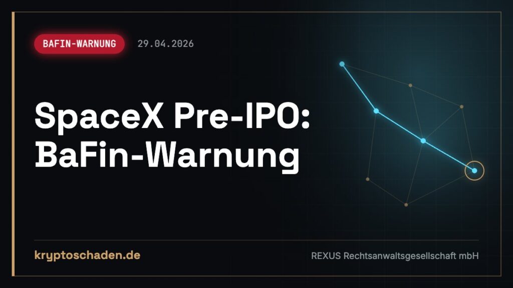 SpaceX-Pre-IPO-Aktien gekauft? Was die BaFin-Warnung heißt