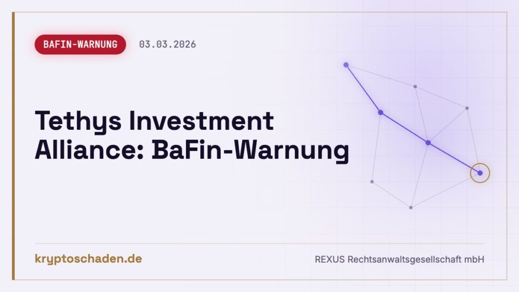 Tethys Investment Alliance: WhatsApp-Signale, Geld weg?