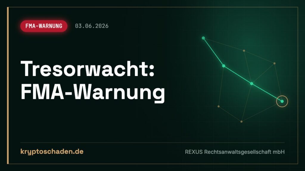 Tresorwacht: Mails von trezorwacht.com? FMA warnt