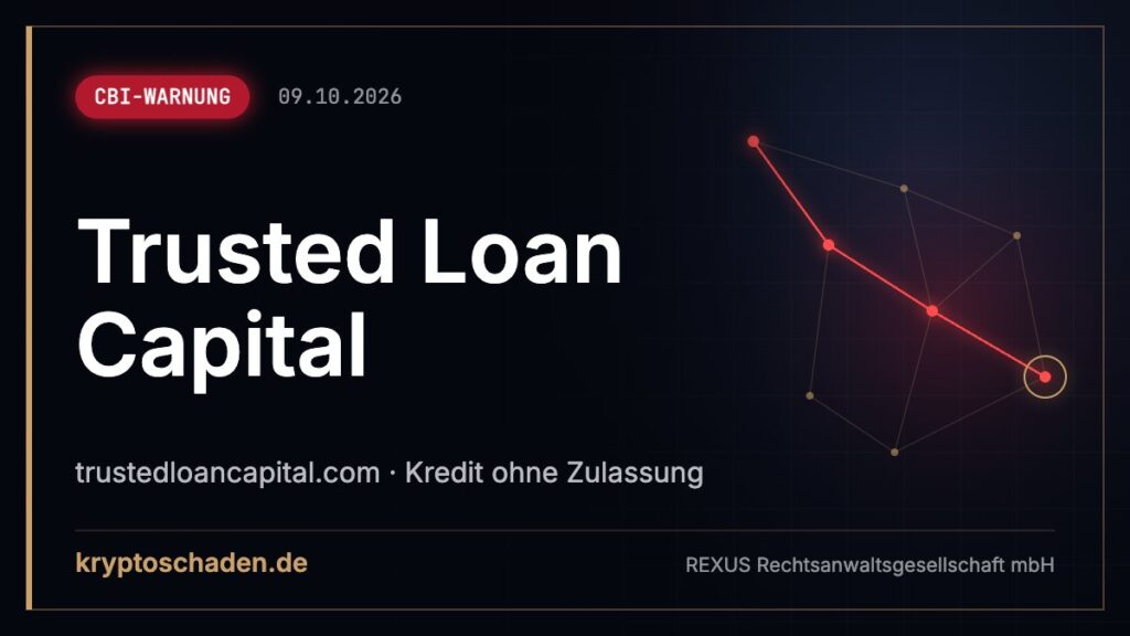 Trusted Loan Capital: Kredit beantragt? Ihr Girokonto zählt