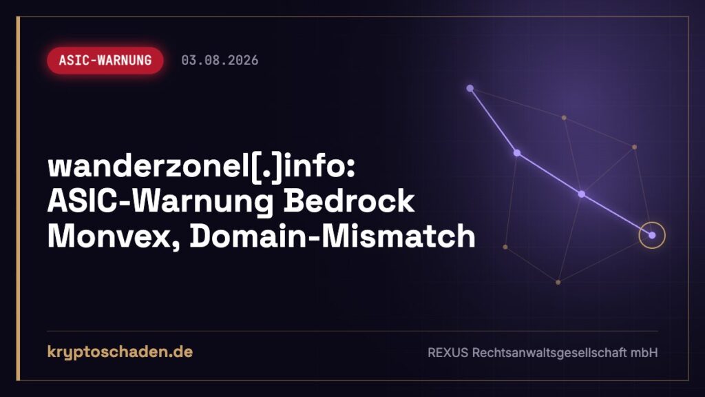 Bedrock Monvex: Warum die Domain nicht zum Namen passt