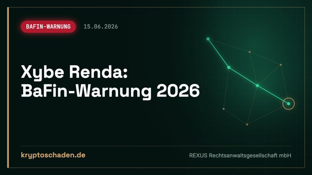 Xybe Renda: KI-Handel ohne Zulassung – Geld zurückfordern