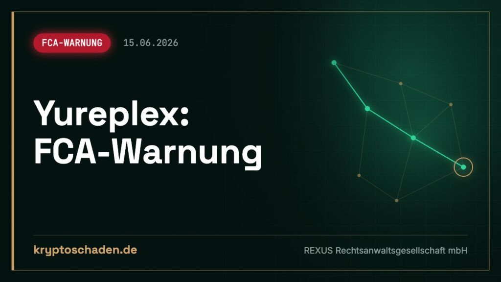 Yureplex: Auf UK-Regulierung vertraut? FCA-Warnung